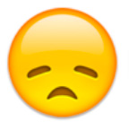 Sad Face Emoji
