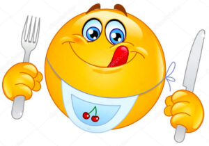 Emoji of someone who is hungry.