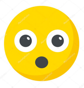 Surprised emoji.