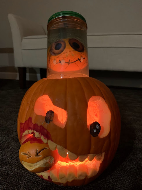 Jack-o-lanterns.