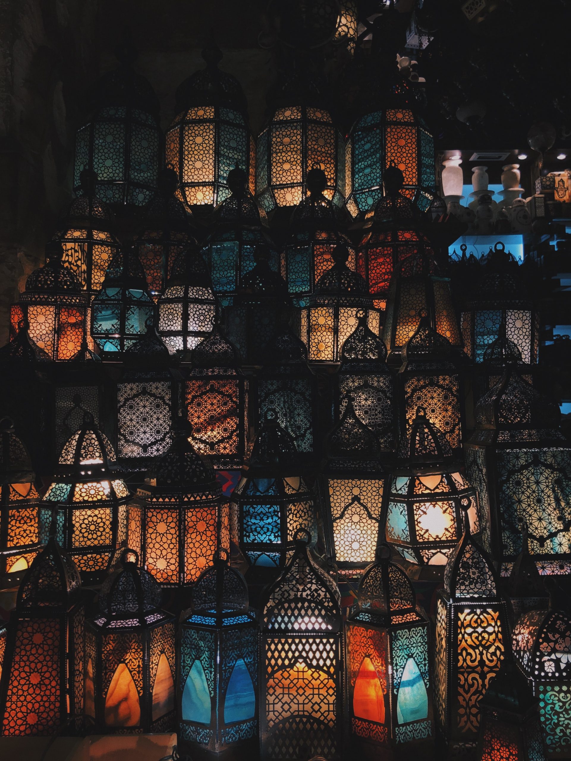Lanterns for Ramadan.