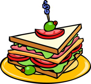 Illustration of a sandwich